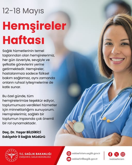 Eskişehir'de Hemşirelere Vefa Gösterisi: İl Sağlık Müdürlüğü'nden Özel Mesaj