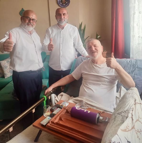 Saadet Partisi Eskişehir İl Başkanlığı, Hastanedeki ve Evdeki Ziyaretlerle Dayanışma Gösterdi