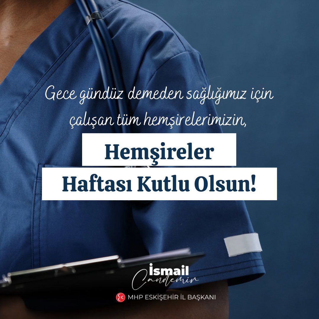 MHP Eskişehir İl Başkanlığı, Hemşireler Haftası'nı Kutladı