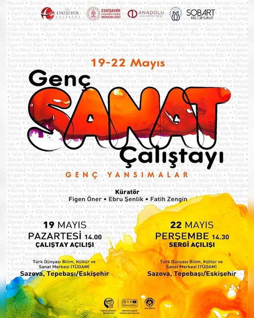 Genç Sanat Çalıştayı Anadolu Üniversitesi'nde Başladı