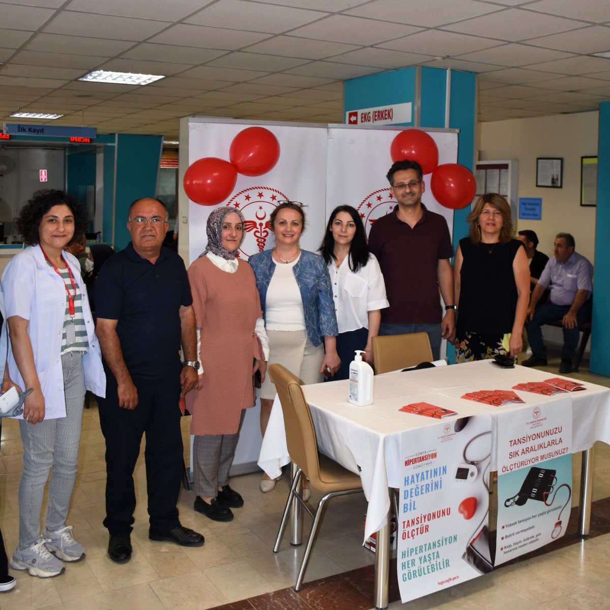 Denizli Devlet Hastanesi'nde Hipertansiyon Bilgilendirme Etkinliği Düzenlendi