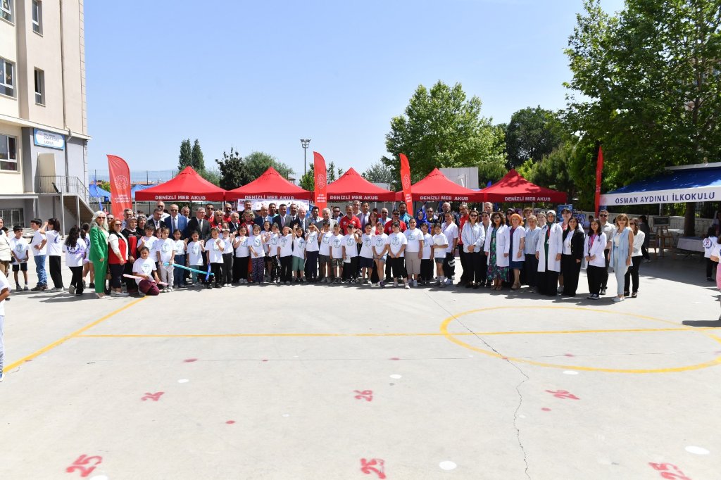 Denizli'de Sağlıklı Yaşam Projesi İlk Saha Uygulamasına Başladı