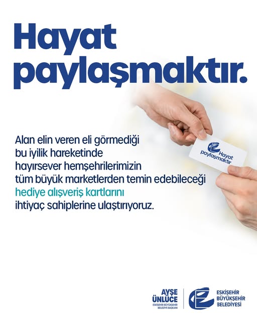 Eskişehir Büyükşehir Belediyesi İhtiyaç Sahiplerine Yardım Kampanyası Başlattı