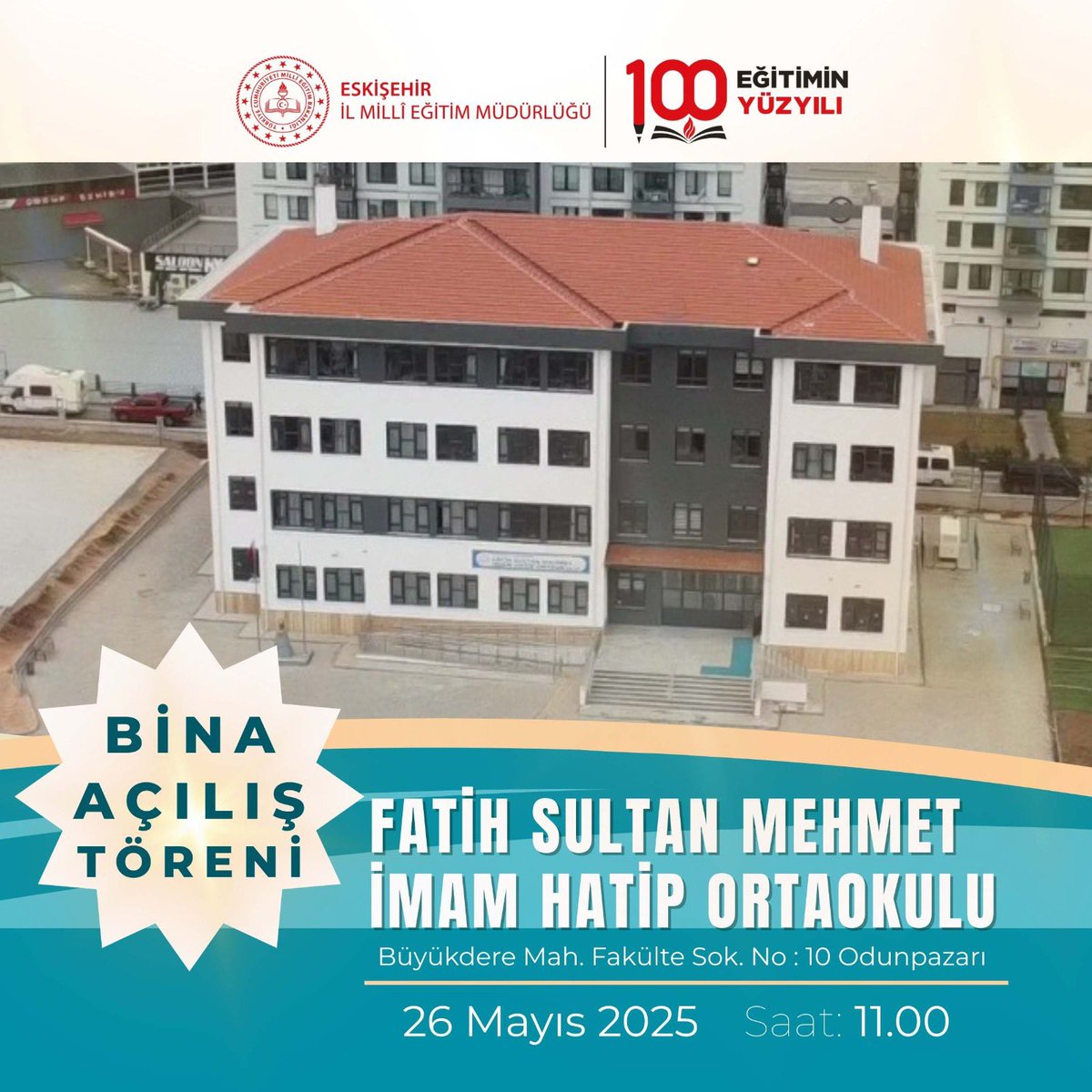 Eskişehir'e Yeni İmam Hatip Ortaokulu Açılıyor