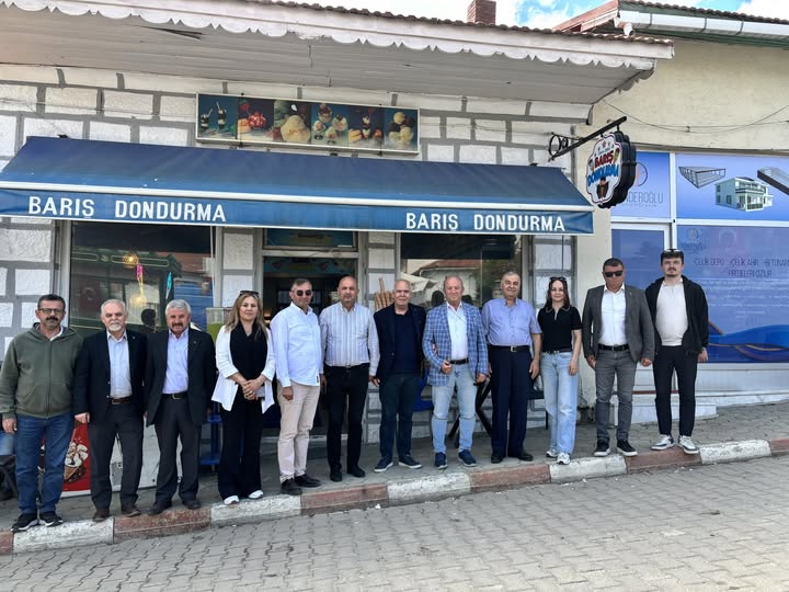 MHP Eskişehir İl Başkanı, Mihalıççık'ta Halil Sami Barış'ı Ziyaret Etti