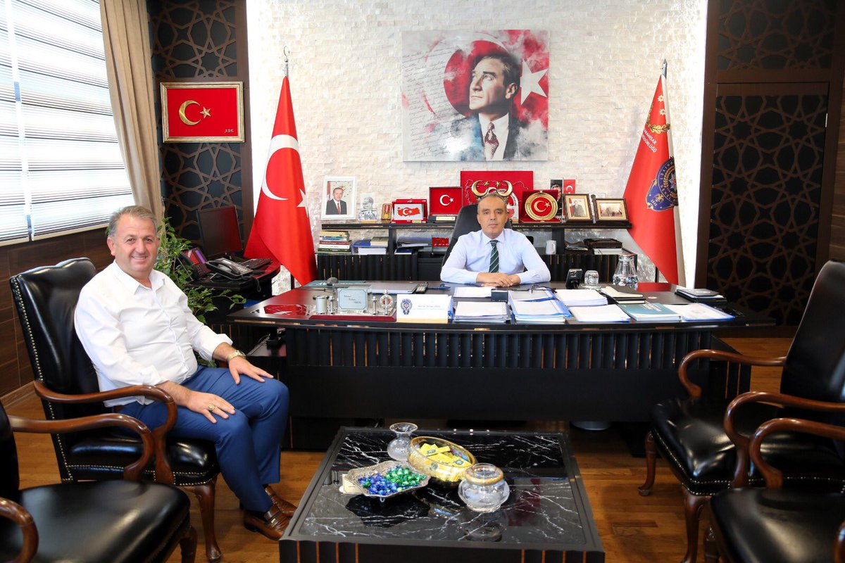Afyonkarahisar Emniyet Müdürlüğü'ne Nakliyeciler Derneği Ziyareti