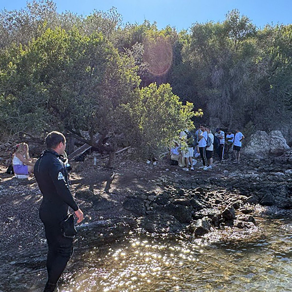 Muğla'da Göçmen Kaçakçılığı Operasyonu: 18 Göçmen Cennet Adası'nda Mahsur Kaldı