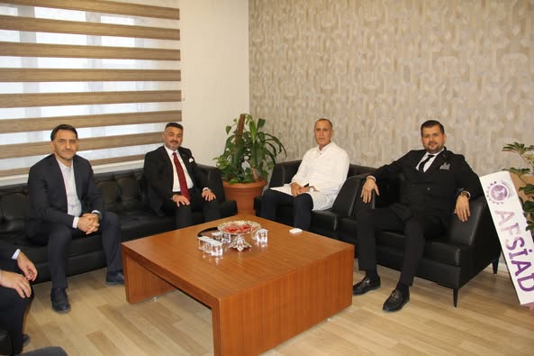 AFSİAD Heyeti, Afyonkarahisar Devlet Hastanesi Başhekimi'ni Ziyaret Etti