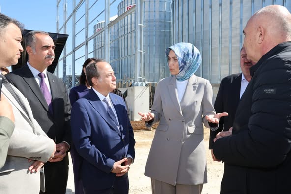 Afyonkarahisar'a Lisanslı Depo Tesisi İnşaatında Son Durum İncelendi