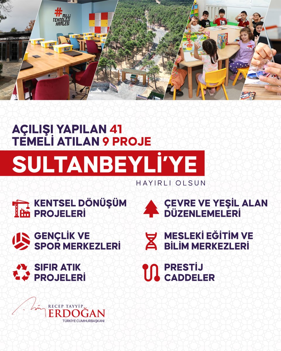 Sultanbeyli'ye 50 Yeni Proje: 8.4 Milyar Liralık Yatırımın Açılışı ve Temel Atma Töreni Yapıldı