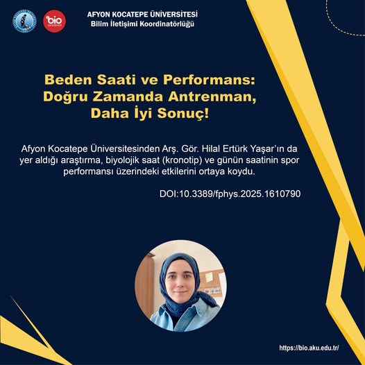 Biyolojik Saat ve Spor: Antrenman Zamanı Performansı Nasıl Etkiliyor?