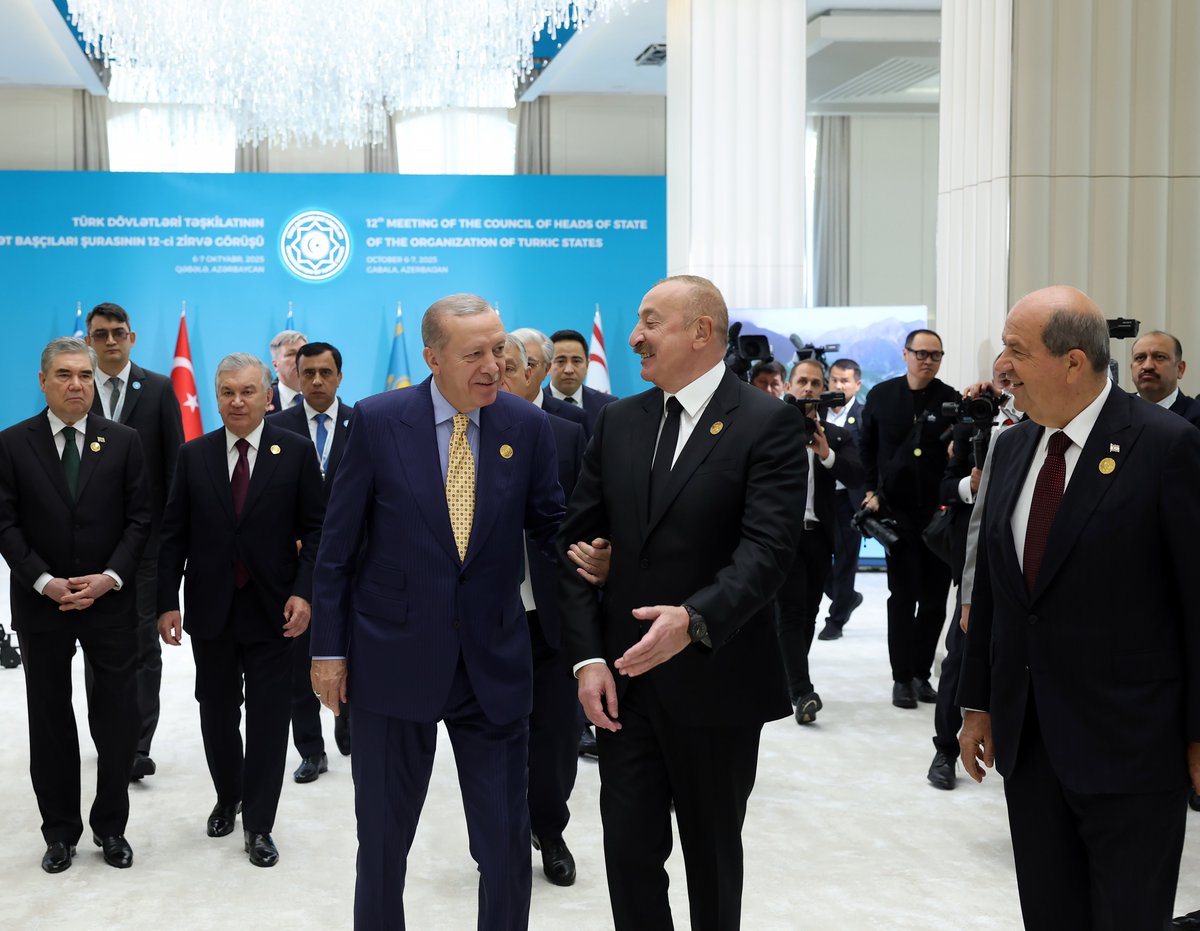 Türk Devletleri Teşkilatı Gebele Zirvesi'nde Bölgesel Barış ve Güvenlik Masaya Yatırıldı