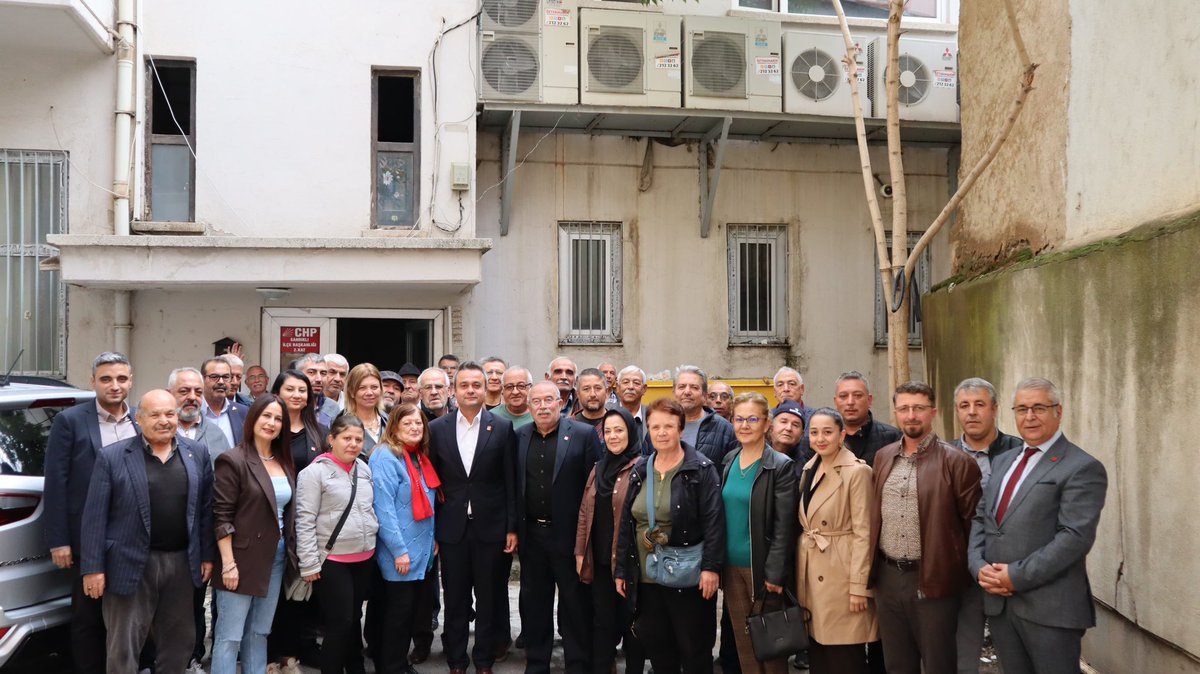 CHP Afyonkarahisar İl Başkanı Faruk Duha Erhan, Sandıklı'da Örgütle Buluştu