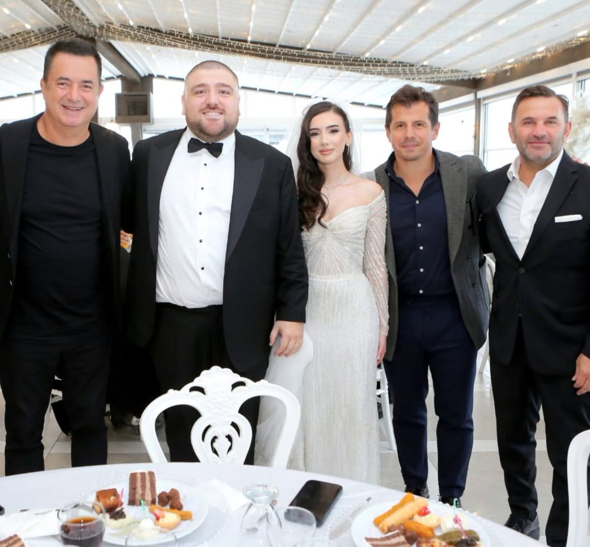 Hasan Arda Kaşıkcı'nın Nikahında Acun Ilıcalı ve Okan Buruk Dikkat Çekti