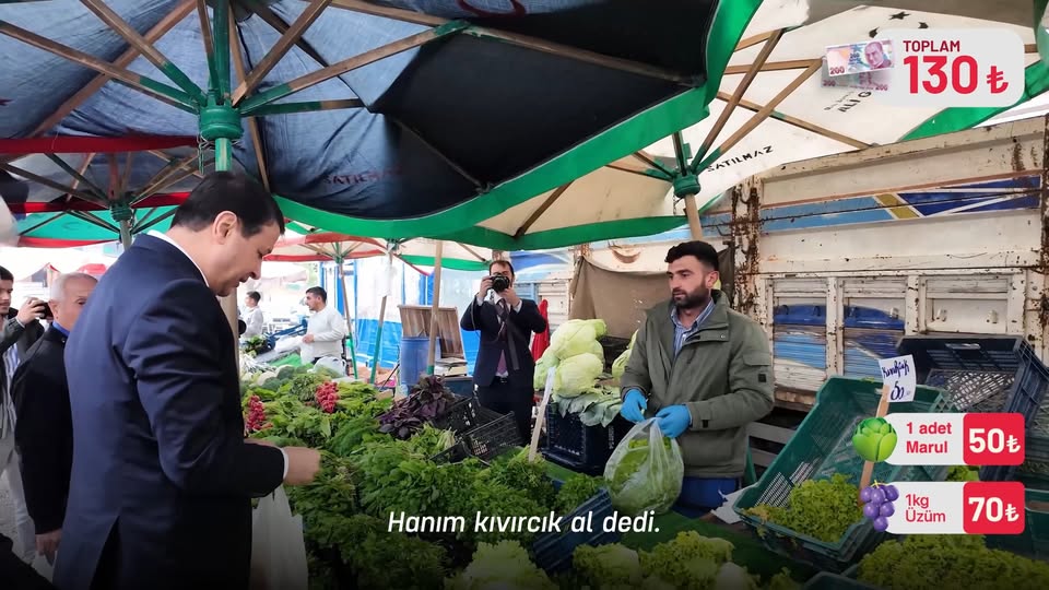 Saadet Partisi Afyonkarahisar'dan Çarpıcı Enflasyon Araştırması: 200 Lira ile Pazardan Ne Alınabiliyor?