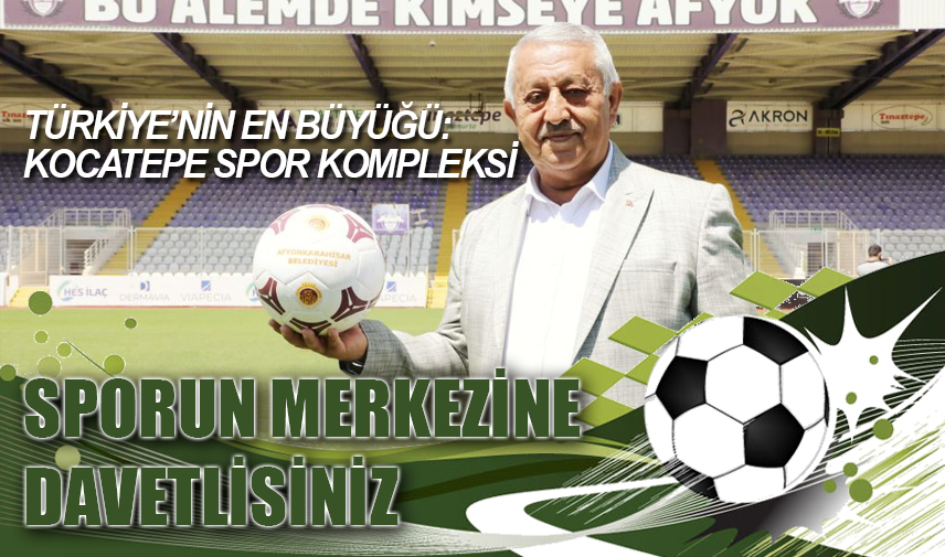 Sporun merkezine davetlisiniz