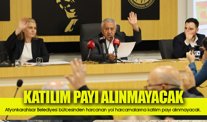 Yol harcamalarına katılım payı alınmayacak