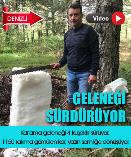 Karlama geleneği 4 kuşaktır sürüyor