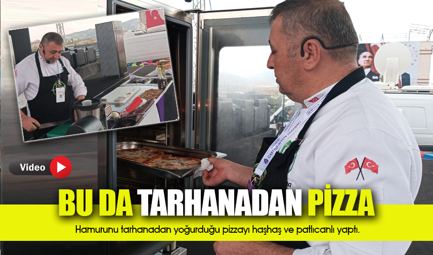 Bu da tarhanadan pizza