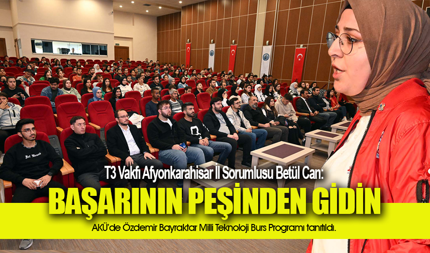 Özdemir Bayraktar Milli Teknoloji Burs Programı Tanıtıldı