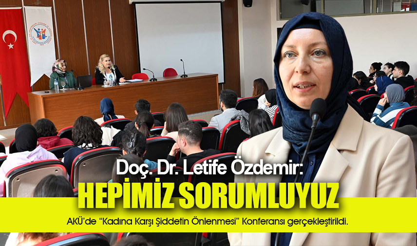 Kadına Karşı Şiddetin Önlenmesi Konferansı Düzenlendi