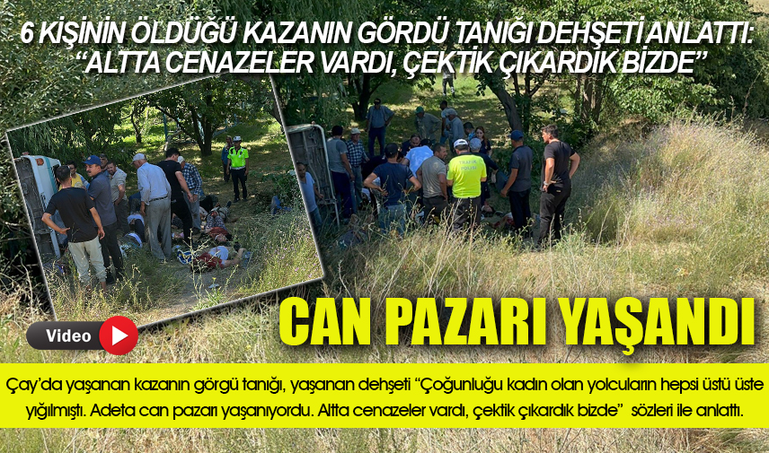 Can pazarı yaşandı