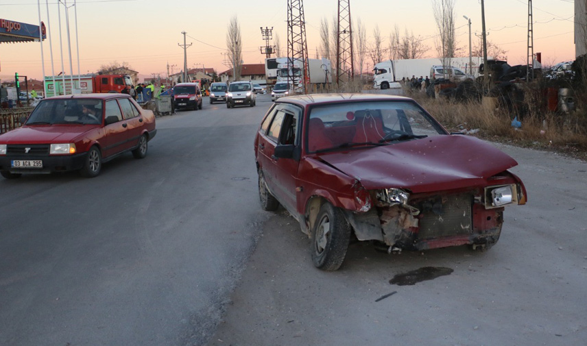 Afyonkarahisarda zincirleme trafik kazası: 10 yaralı