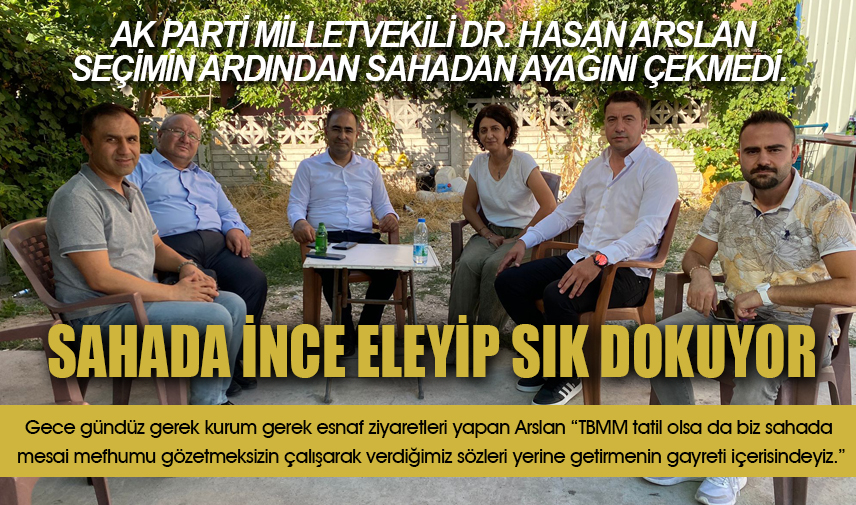 Arslan sahada İnce Eleyip Sık Dokuyor