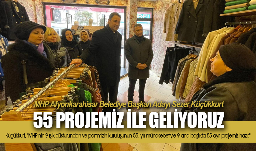 Küçükkurt: 9 ana başlıkta 55 projemiz ile geliyoruz