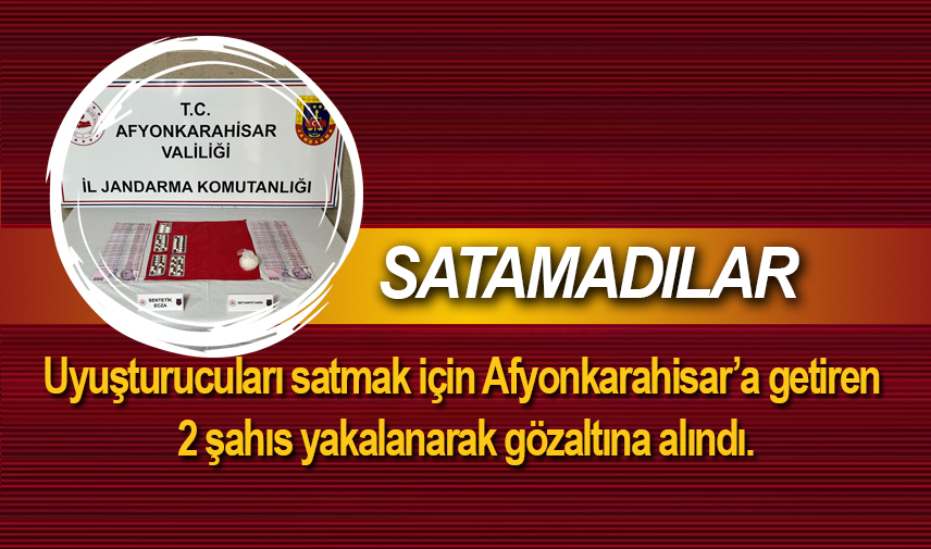 Şehir dışından getirdiği uyuşturucuyu satamadan yakalandı