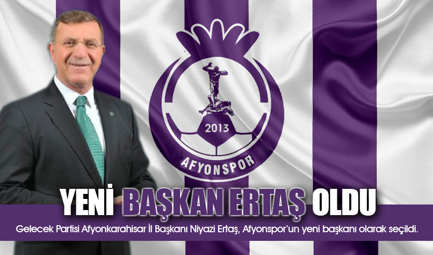 Afyonspor’da Niyazi Ertaş dönemi başladı