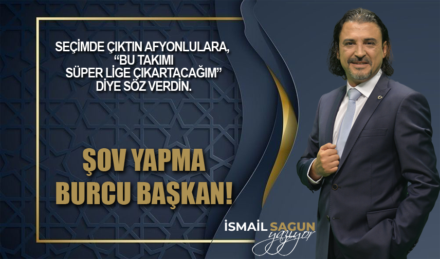 Şov yapma Burcu Başkan!