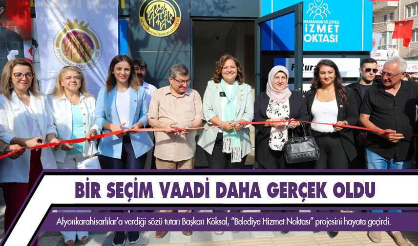 Bir seçim vaadi daha gerçek oldu