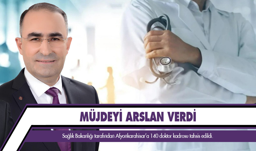 Müjdeyi Arslan verdi