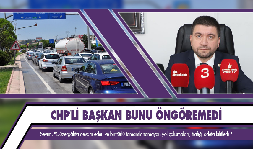 Sevim: CHP’li başkan bunu öngöremedi